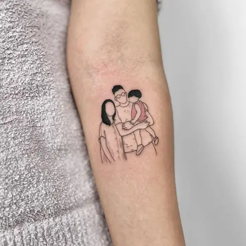 Và Hơn 50+ Mẫu Hình Xăm Gia Đình Khác: