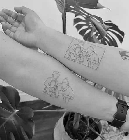 Và Hơn 50+ Mẫu Hình Xăm Gia Đình Khác: