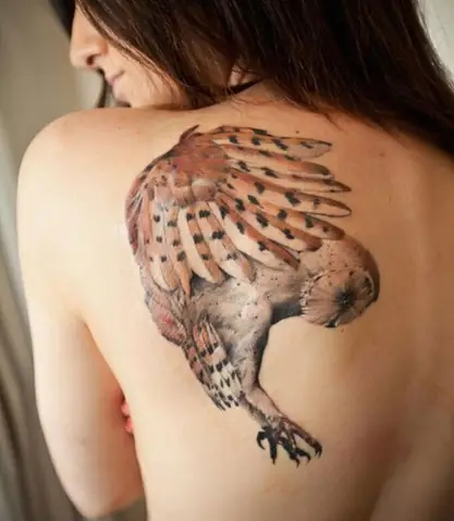 Hình Xăm Hạc Mini