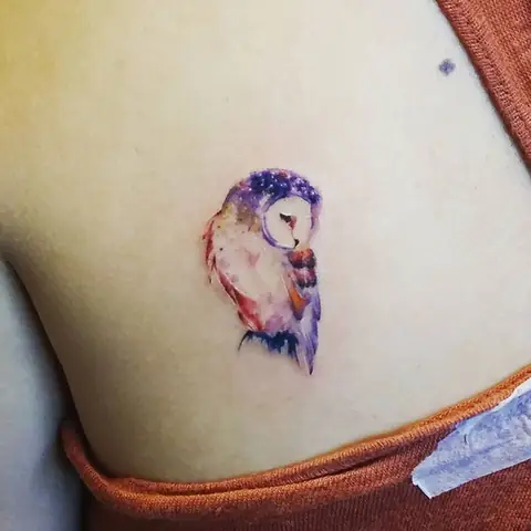 Hình Xăm Hạc Mini