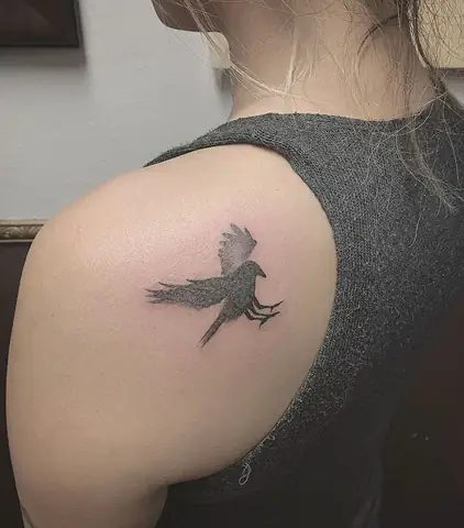 Hình Xăm Hạc Mini