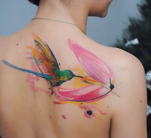 Hình Xăm Hạc Mini