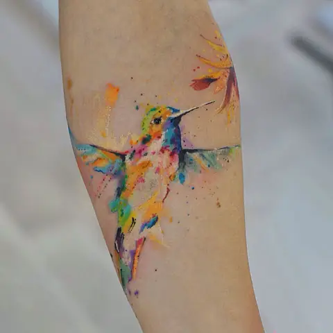 Hình Xăm Hạc Mini