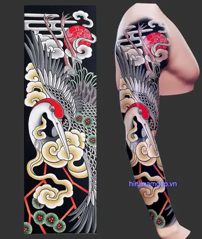 Hình Xăm Hạc Nhật Cổ: Biểu Tượng Của Sự Thanh Cao Và Trường Thọ Trong Nghệ Thuật Irezumi Hình Xăm Hạc Nhật Cổ: Biểu Tượng Của Sự Thanh Cao Và Trường Thọ Trong Nghệ Thuật Irezumi