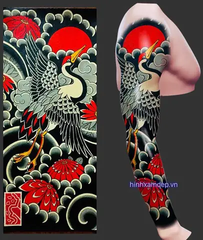 Hình Xăm Hạc Nhật Cổ: Biểu Tượng Của Sự Thanh Cao Và Trường Thọ Trong Nghệ Thuật Irezumi Hình Xăm Hạc Nhật Cổ: Biểu Tượng Của Sự Thanh Cao Và Trường Thọ Trong Nghệ Thuật Irezumi