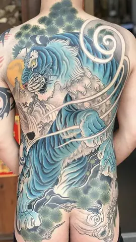 Hình Xăm Hổ Full Kín Lưng