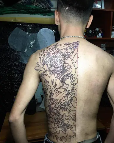 Tổng Hợp Ảnh Xăm Nửa Lưng Đẹp Và Sành Điệu Không Thể Bỏ Qua