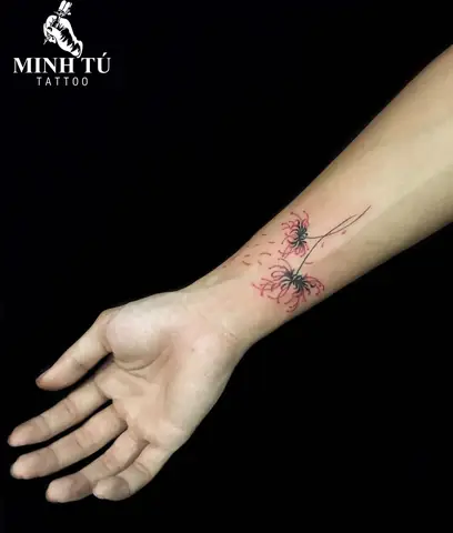 Hình Ảnh Cho Hình Xăm Mini Cho Nữ Hoa Bỉ Ngạn: Hình Ảnh Cho Hình Xăm Mini Cho Nữ Hoa Bỉ Ngạn: