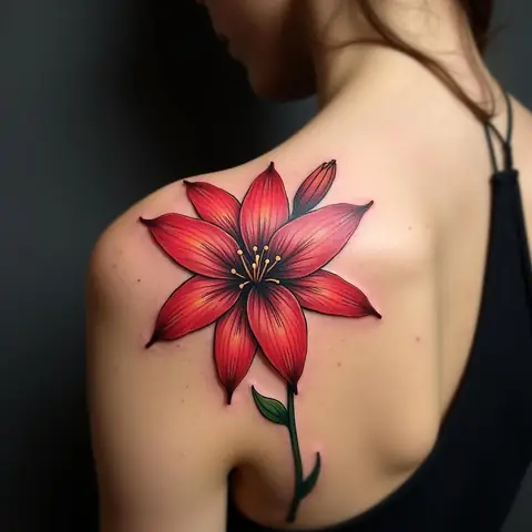 Ý Nghĩa Sâu Sắc Của Hình Xăm Hoa Bỉ Ngạn