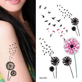 Hình Ảnh Cho Hình Xăm Mini Hoa Bồ Công Anh: