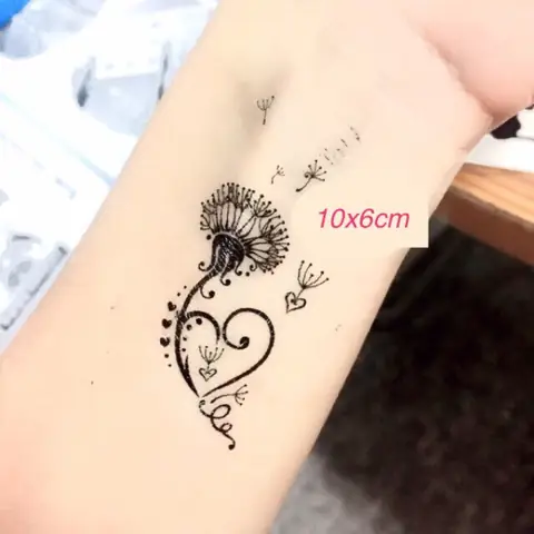 Hình Ảnh Cho Hình Xăm Mini Hoa Bồ Công Anh: