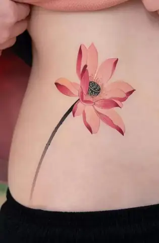 Hình Xăm Hoa Sen