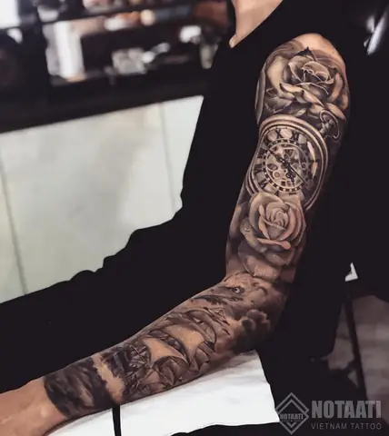 Hình Xăm Hoa Hồng Xanh Tượng Trưng Cho Điều Gì?