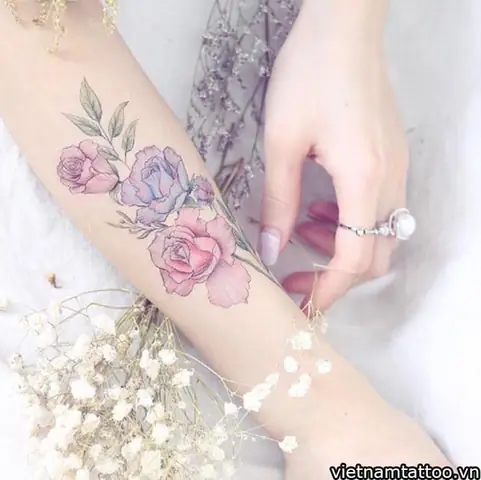 Hình Xăm Hoa Hồng Xanh Tượng Trưng Cho Điều Gì?