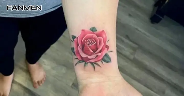Hình Xăm Hoa Hồng Đỏ