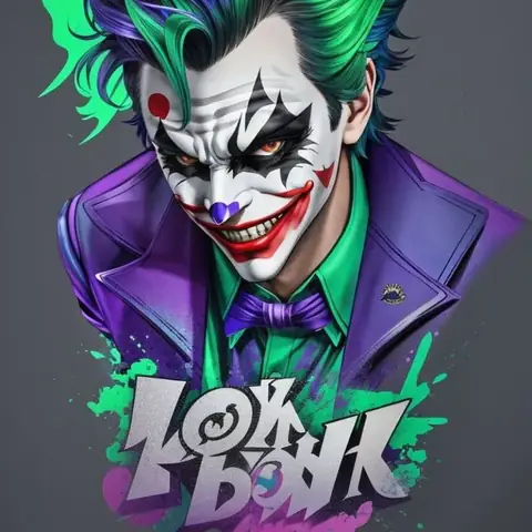 Ảnh Avatar Joker Đầy Màu Sắc – Phong Cách Fanart Và Phá Cách