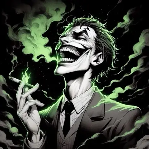 Ảnh Avatar Joker Đầy Màu Sắc – Phong Cách Fanart Và Phá Cách
