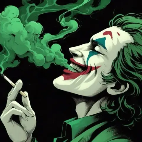 Ảnh Avatar Joker Đầy Màu Sắc – Phong Cách Fanart Và Phá Cách