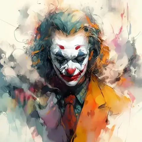Ảnh Avatar Joker Đầy Màu Sắc – Phong Cách Fanart Và Phá Cách