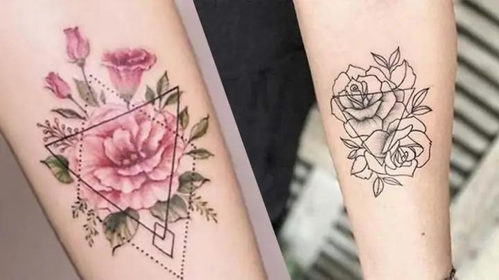 Hình Xăm Hoa Hồng Xanh Tượng Trưng Cho Điều Gì? Hình Xăm Hoa Hồng Xanh Tượng Trưng Cho Điều Gì?