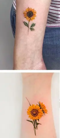 Ý Nghĩa Hình Xăm Hoa Hướng Dương