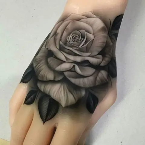 What Are The Popular Designs For Lotus Flower Tattoos On The Palm Of The Hand?