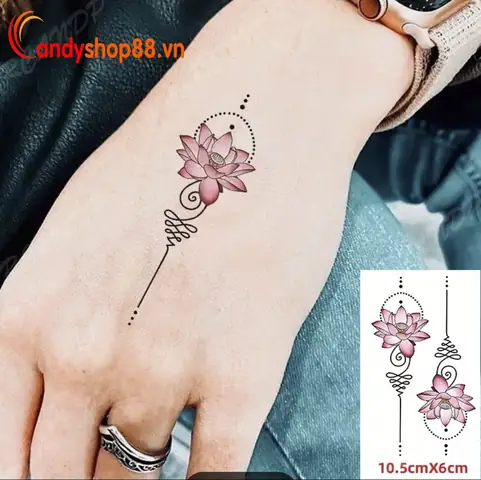 What Are The Popular Designs For Lotus Flower Tattoos On The Palm Of The Hand?
