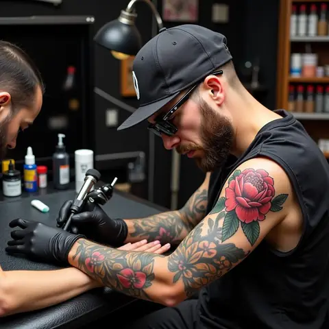 Quy Trình Xăm Hình Hoa Mẫu Đơn Ở Vai Và Những Lưu Ý Quan Trọng