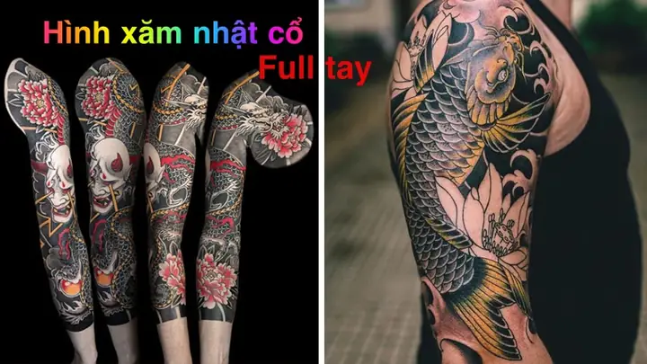 Nhìn Thấy Hình Xăm Nhật Cổ Full Tay Nam , Bạn Sẽ Ngạc Nhiên
