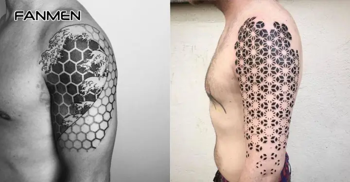 Hình Xăm Hoa Văn Bắp Tay Hình Học (geometric) Hình Xăm Hoa Văn Bắp Tay Hình Học (geometric)