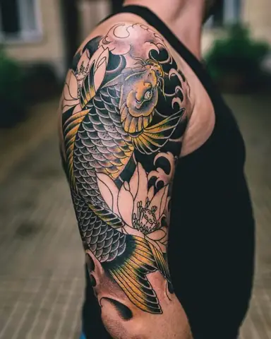 What Are Some Beautiful Flower Pattern Tattoos For Men On The Forearm?