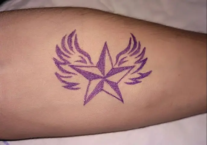 Hình Xăm Ngôi Sao Hoa Văn Hình Xăm Ngôi Sao Hoa Văn