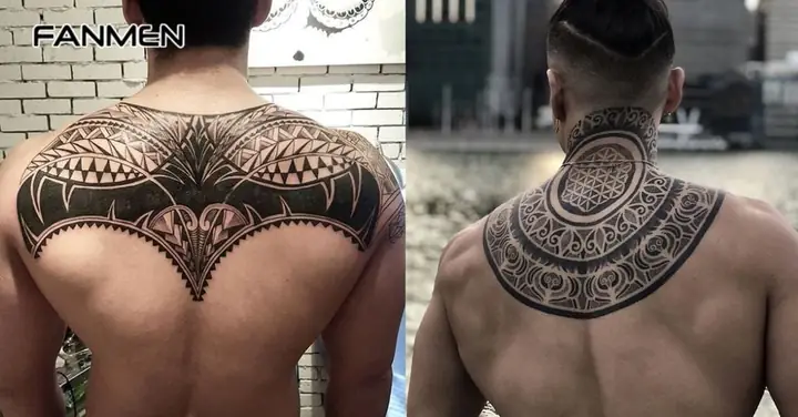 Hình Xăm Hoa Văn Cho Nam Ở Vai