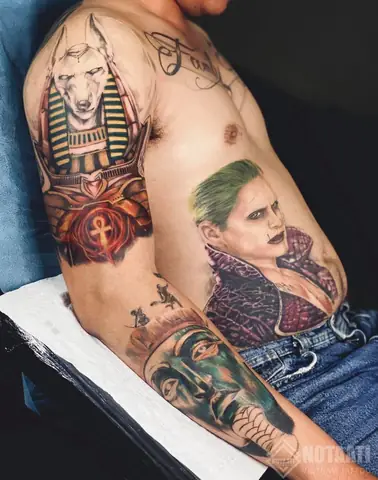 Ý Tưởng Hình Xăm Joker Độc Đáo 2021