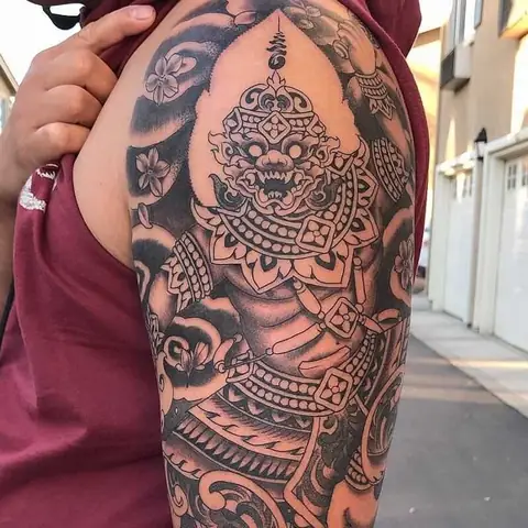 Hình Xăm Khmer Full Tay