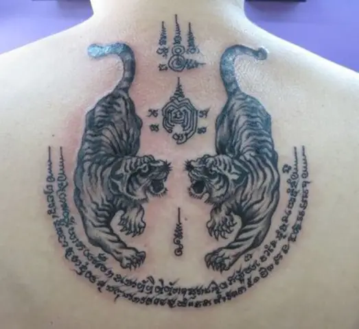 Hình Xăm Khmer Hổ