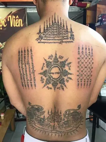 Hình Xăm Khmer Campuchia