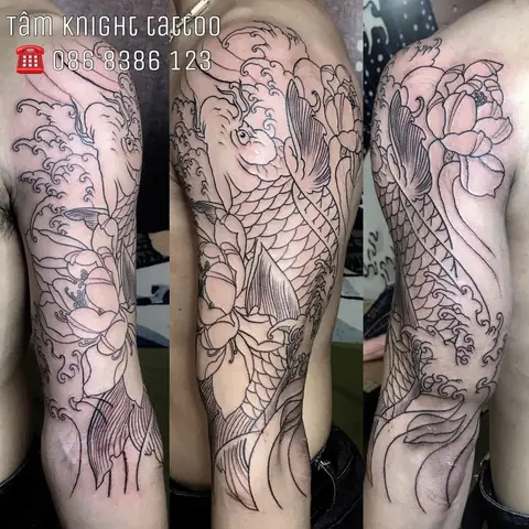 Hình Ảnh Cho Khung Hình Xăm Cá Chép Ở Tay: