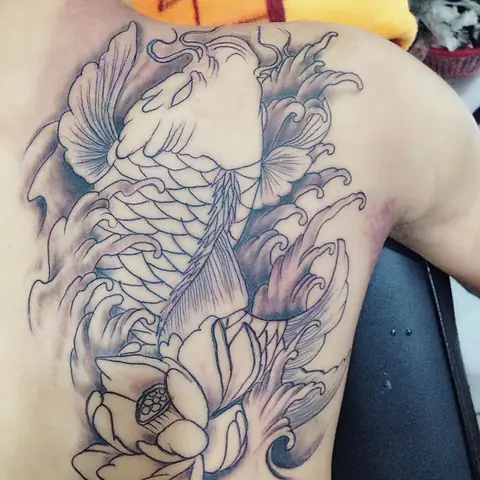 Hình Ảnh Cho Khung Hình Xăm Cá Chép Ở Tay:
