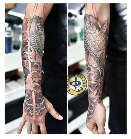 Hình Ảnh Cho Khung Hình Xăm Cá Chép Ở Tay: