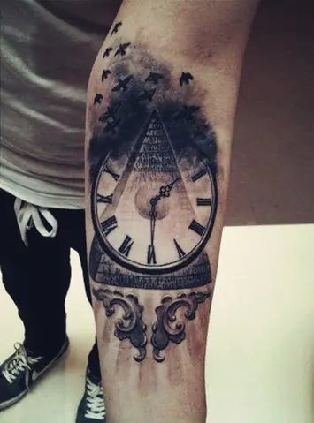 Tattoo Kim Tự Tháp Cho Nam
