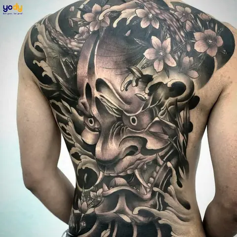 Những Hình Xăm Nhật Cổ Kín Lưng Cực “chất”, Cực Ngầu