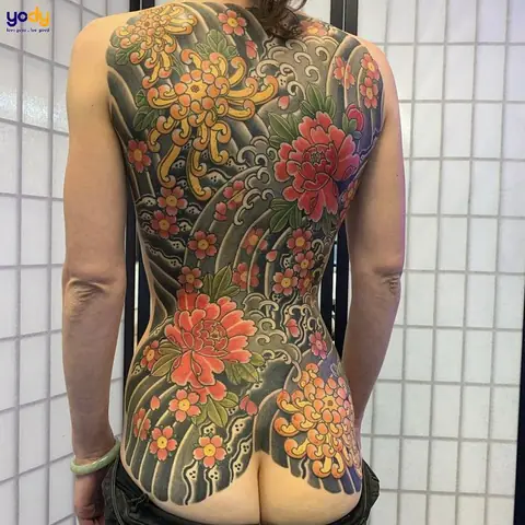 Những Hình Xăm Nhật Cổ Kín Lưng Cực “chất”, Cực Ngầu