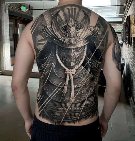 Những Hình Xăm Nhật Cổ Kín Lưng Cực “chất”, Cực Ngầu
