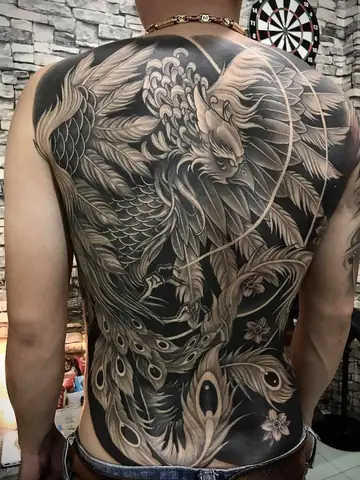 Những Hình Xăm Nhật Cổ Kín Lưng Cực “chất”, Cực Ngầu