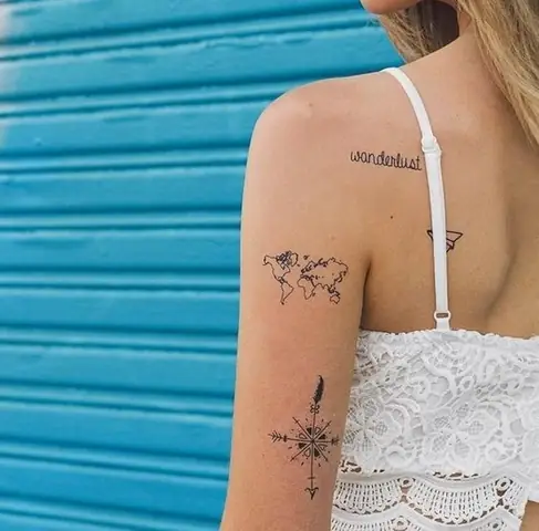 200 Hình Xăm La Bàn Mini Bắt Mắt Và Ý Nghĩa