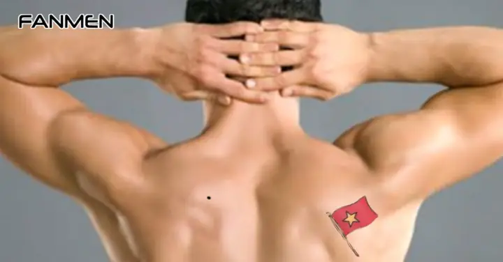 Hình Xăm Lá Cờ Việt Nam Ở Lưng