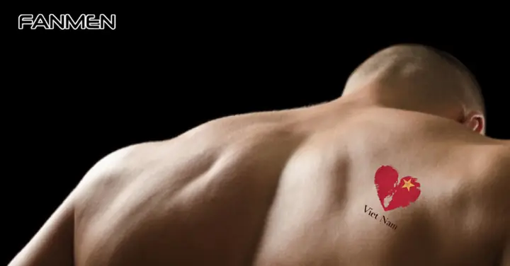 Hình Xăm Lá Cờ Việt Nam Ở Lưng
