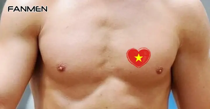 Hình Xăm Lá Cờ Việt Nam Ở Ngực Trái