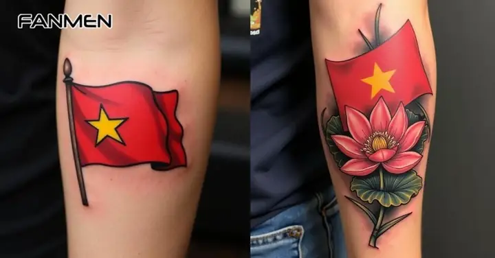 Ý Nghĩa Của Hình Xăm Lá Cờ Việt Nam